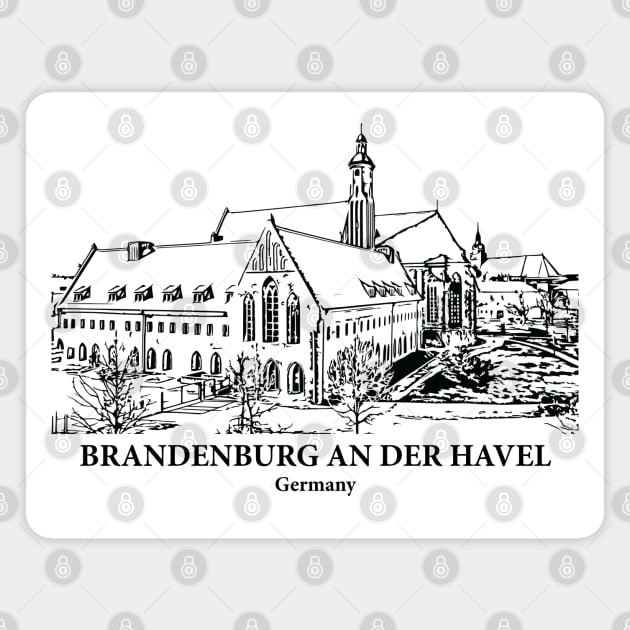 Brandenburg an der Havel - Germany Magnet by Lakeric